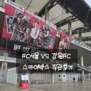 스카이박스 | FC서울 VS 강원FC 스카이박스 직관후기(린가드 계약만료)