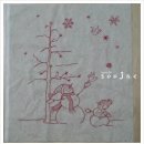 [서울*신내동]퀼트모임&lt;우아지경&gt;의 레드웍 &amp; 블루웍-embroidery quilt / 2016.6.23 모임후기