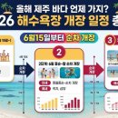 해비치힐링민박 | "올해는 더 빨라졌네요" 2026 제주 해수욕장 개장일 직접 다녀와서 느낀 솔직한 변화