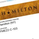 TEN PC | 브로드웨이 해밀턴 후기@Richard Rodgers Theater