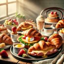 브런치 메뉴 완성 이미지