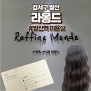 라몽슈슈 | 발산역 미용실 라몽드 마곡점 클리닉 후기 │ 예지 디자이너 집중 케어