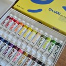 수채화 중급 | 🎨 샤미 수채화 물감 + 24칸 팔레트 사용 후기