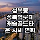 성복역 롯데캐슬 골드타운 | 성복역 롯데캐슬 골드타운 시세 변화 및 실거주 투자 총정리