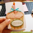 [cricut wild card] 컵케익 생일카드만들기 이미지