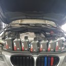 bmw530i 파워드래그 엔진오일 레드 5w30 교환 이미지