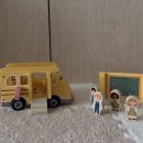 미소자동차 | 원목 자동차도 감성적으로 토이미소 피에스타 우드 스쿨버스 놀이세트 후기