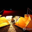 아침가리 계곡 캠핑장 이미지