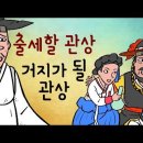 출세할 관상, 거지가 될 관상 (관상, 경연, 함경도, 암행어사) 야담 이미지