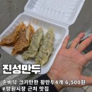 월드컵로 30 세븐일레븐 앞 | [망원 만두] 진성만두 | 왕만두 4개 6,500원, 길만두 처음 경험 후기