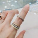 3mm 펄 ring 18k 금반지 이미지