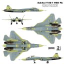 Russian Fifth-Generation Fighter Sukhoi T-50 #12433 [1/72 ACADEMY MADE IN RUSIA] PT1 이미지