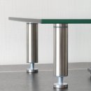 비컴피 | 높이조절 높은 투명 강화유리 모니터받침대 비컴피 리얼 리뷰