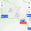경운산(문수봉)_숲길(등산)1코스 | 용인 문수봉 등산코스 산행지도♧농촌테마파크 주차장~정상 왕복 3.4km (한남정맥 2-2)