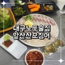 대구노포술집 월배시장 오징어회 맛집 앞산산오징어
