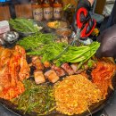 솥뚜껑 삼겹살 이미지