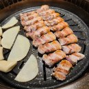 강남-240 | 강남구청역 240시간 숙성 고기 맛집 두껍삼 청담 직영점 구워주는 육즙 팡팡 고깃집