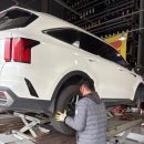 내리오일뱅크 앞(1) | 타이어뱅크 청라 가정점 쏘렌토 하브 타이어 위치 교환, 휠 밸런스 작업 후기