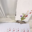 패브릭아트 수채화 이미지