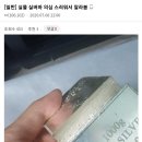 은 1kg 실버바 의심스러워서 잘라본 디씨인 이미지