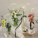 오르네먼트 부케 : 미감 미쳤는데(p) 가격도 착한 부케 예약후기💐(짝꿍코드❤️/꽃술예/슈망플레르 비교)