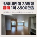 양우내안애공인중개사사무소 | 진천 광혜원 양우내안애아파트 33평형 급매 1억 6500만원 남향 로얄층 준신축 매매