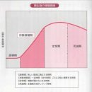 미생물의 책 9 정상기와 증식기 확 증가하여 기다리는 미생물 이미지