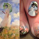 손톱예술 이미지