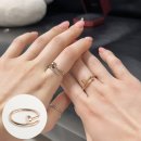 밝은최안과의원 | 까르띠에 앵끌루 링 로즈골드 + 화이트골드 2개 다 사버린 후기ㅣ명품 커플링 추천