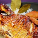 중국북경요리 생선구이 만드는법 烤鱼的做法 이미지