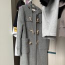 어몽 코트 among A WOOL HOOD DUFFLE COAT-GREY 이미지