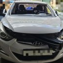 복수카서비스 | 2012년 현대 아반떼 MD 전면유리 교체 및 열차단 썬팅 시공 후기