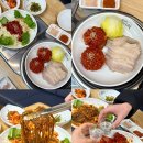 우남샘물타운 사거리 | 익산 보쌈 맛집 가브리살보쌈 시키면 칼국수 또는 막국수 서비스 박만배아리랑보쌈