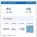 [목포,진도 우정여행] 교통편_ 서울에서 목포역 KTX, 롯데렌트카 후기.