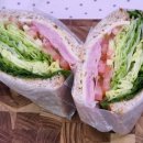 샌드위치와 샐러드(오후) 이미지