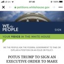https://petitions.whitehouse.gov/petition/potus-trump-sign-executive-order-make-mandatory-mask-wearing-unlawful 이미지