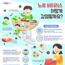 노로바이러스 감염경로 및 예방법& 노로바이러스 발생 시 소독방법 이미지