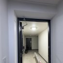 코아루휴티스아파트 | 청주 상당구 코아루휴티스아파트 현관 부분도배
