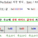 데이터 저장/전송에서 주의할 바이트 순서 (리틀 엔디안 / 빅 엔디안) 이미지