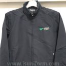 J1602 | 봄 여름 차이나카라 아이스 쿨 기본 근무복 점퍼 상의 HZ-J1602