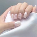 미카도 실크드레스랑 찰떡! 예비신부 웨딩네일 후기 (디자인, 유지력, 꿀팁까지)
