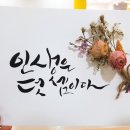 캘리그래피(Ⅰ) 이미지