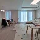 주식회사 올림픽호텔 | [강동구 커튼] 쉬폰 하나로 완성한 올림픽파크포레온 거실 인테리어, 기대 이상의 변화