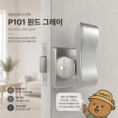 P101 | 하나 바꿨을 뿐인데 집 분위기가 달라졌다 방문손잡이 도어락 레버 푸시풀락 P101 윈드 그레이 사용 후기