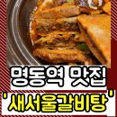 새서울 | 명동역 맛집 3분 컷! 직장인 회식·데이트에 딱, 새서울갈비탕 솔직 후기