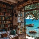 눈앞에 바다 이미지