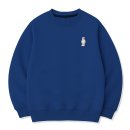 홀릭캣 | 귀욤주의❣ 캐주얼캣S 기모 맨투맨 | 고양이 자수 포인트 | M~4XL / 발랄 데일리룩 &amp; 커플룩 추천