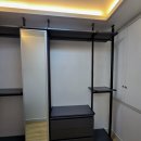 개인주택 | 광양 가성비 시스템행거 개인주택 ㄱ자형 드레스룸 설치 후기