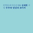 심재휘 시집 『두부와 달걀과 보이저』(문학동네시인선 228) 신간 안내 이미지