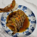 9월29일.김치(배추겉절이,열무얼갈이,알타리무,쪽파,물김치,절임오이),장류(전복,칠게,대하장),갑오징어.홍어무침,장아찌,간장게장,양 이미지